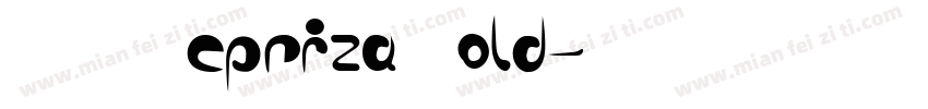 TMAK Repriza Bold字体转换